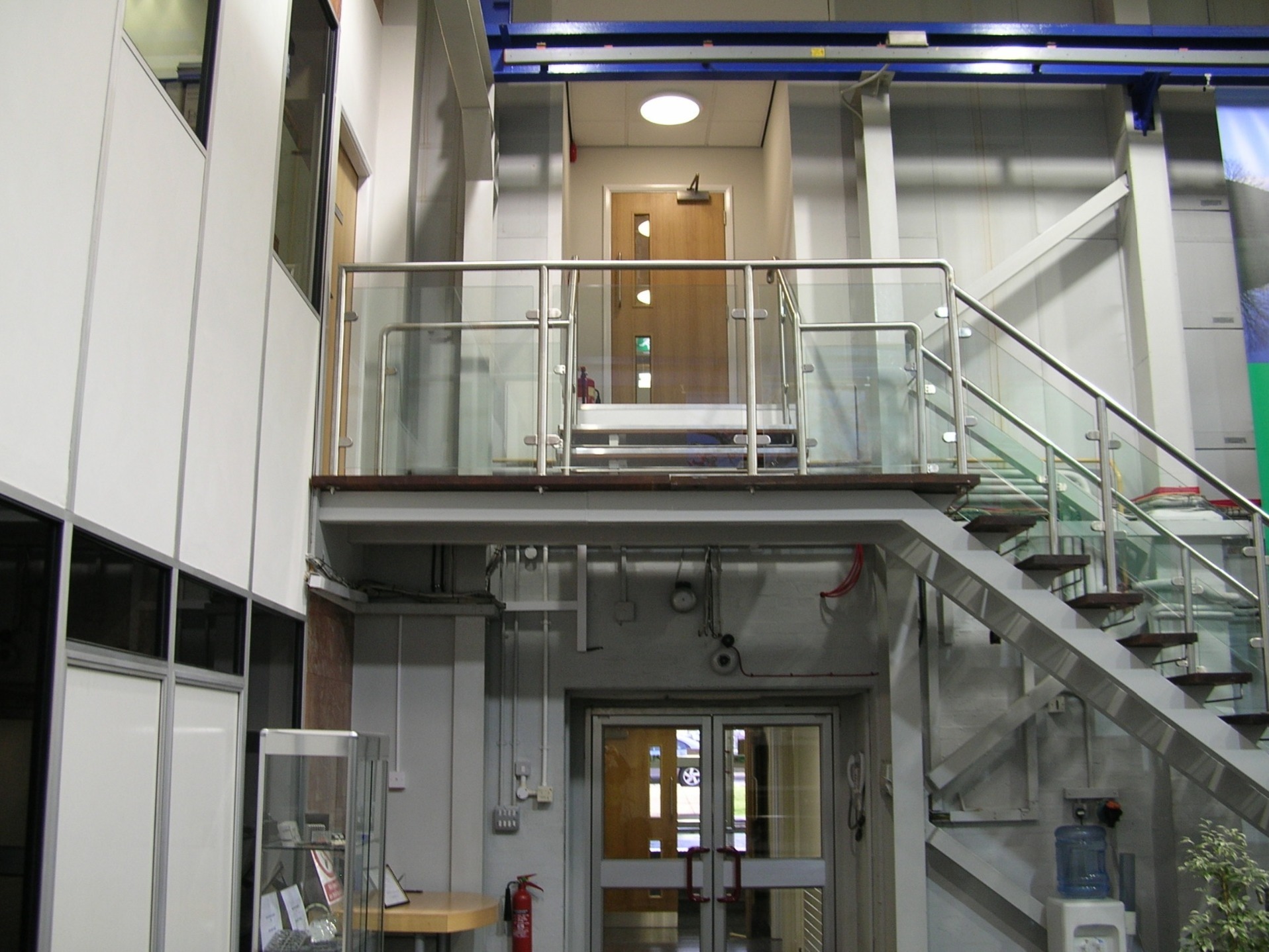 Stainless Steel & Glass Stair Balustrade and Handrail